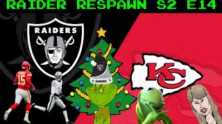 Raiders vs Chiefs Recap We Stole a Win from Swiftville  Raider Respawn S2 E14 [upl. by Aynos]