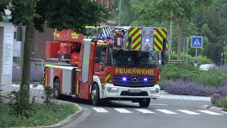 BMA Alarm Bürgerhaus Einsatzfahrten Feuerwehr Leichlingen am 17052024 [upl. by Ettennod]