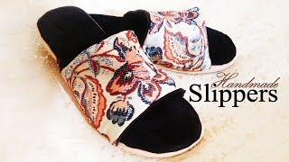 Handmade Slippers  diy slippers [upl. by Janith]