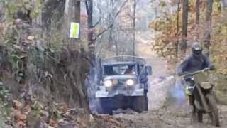 Steel Soldiers 2012 Haspin Rally mudslide hill action [upl. by Klingel244]