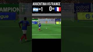 Argentina vs France penalty shootout 🤯🔥 [upl. by Eanrahs]