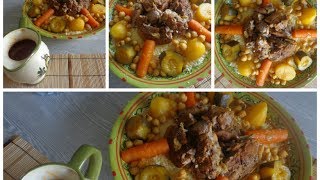 Algerian couscous  Couscous Algerien Part 2  Partie 2 [upl. by Adiaz210]