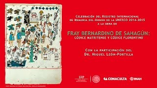 Celebración del Registro de la obra de Fray Bernardino de Sahagún como Memoria del Mundo UNESCO [upl. by Drarreg288]