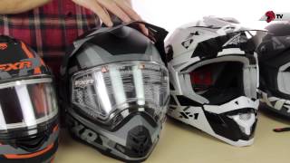 FXR Snowmobile Helmet Guide 2015 [upl. by Prem]