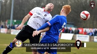 Skelmersdale United 31 Salford City  EvoStik Northern Premier League 120316 [upl. by Rumney265]