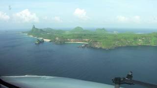 Landing at Fernando de Noronha [upl. by Mochun]