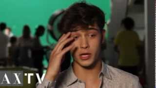 Francisco Lachowski Armani Exchange Interview [upl. by Esilahc]