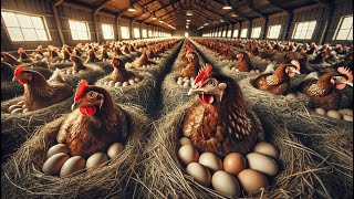 How to Raise Chickens for Eggs for Business  Effective Chicken Raising Methods [upl. by Suilienroc]