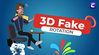 CreateStudio 3  Mesmerizing 3D Illusion Unveiling the Art of Fake Rotation [upl. by Nodnart]