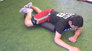 Hip Adductor Foam Rolling and Mobilization  Mike Reinold [upl. by Ytissahc947]