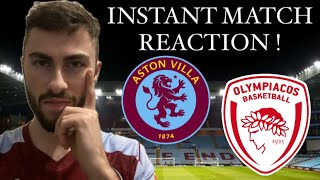 Olympiacos Vs Aston villa  2 0   EXTENDS Highlights  El Kaabi Goals [upl. by Ainitsirk319]