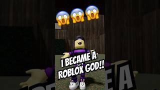 I TURNED INTO A GOD IN ROBLOX😱 GRUMPY GRAN COOKIE HEIST 🍪🚀roblox grumpygran robloxshort [upl. by Lyrehs]