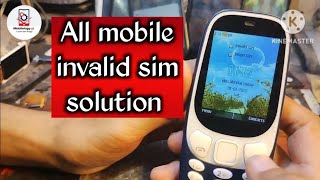 All keypad mobile invalid sim solution  china mobile invalid sim solution  ikall invalid sim itel [upl. by Gabriella23]