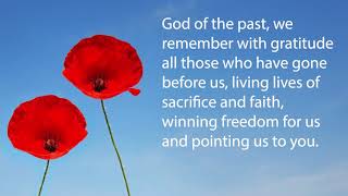 A Prayer for Remembrance Day 2020 [upl. by Yenittirb]