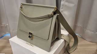 Not sponsored Polene Sept in Textured Olive luxurybag polene crossbodybag [upl. by Sabsay]