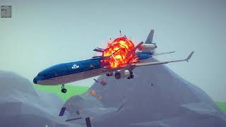 Besiege Plane Crash compilation 2 [upl. by Aihsi]