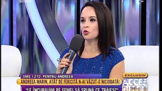 Andreea Marin despre Iulia Albu quotNu merita bagata in seamaquot [upl. by Ayikaz]