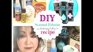 SCENTED FEBREZE DIY REFILL SUBSTITUTE [upl. by Yenot]