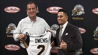 Former Argo Chad Owens super excited to join rival Ticats [upl. by Monique]