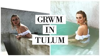 ☀️ GRWM In Tulum ☀️HEATPROOF VACAY MAKEUP  allanaramaa [upl. by Aneerbas532]