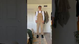 Carhartt Overalls Fit mensfashion easyoutfits fashion thriftedoutfits [upl. by Buatti]