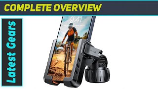 reviewUGREEN Bike Phone Mount Holder Best Mount for Cyclists and Motorcyclists [upl. by Onateyac]