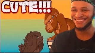 Baby Godzilla vs Kong Parts 13  REACTION [upl. by Nida479]