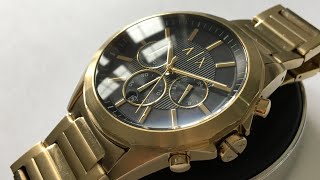 TUTORIAL Armani Exchange Watch AX2611 Quick Battery Change [upl. by Ahk]