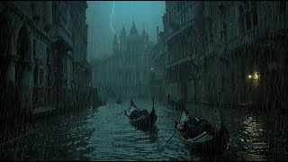 Haunted piano for a haunted night in Venice  Hercule Poirot Mysterious atmosphere  Dark Academy [upl. by Corneille448]