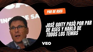 José Goity pasó por Par de Ases y habló de todos los temas [upl. by Enidan]