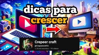 ✅Como crescer seu canal no YouTube dicas infalíveis🙀 [upl. by Enrobyalc]