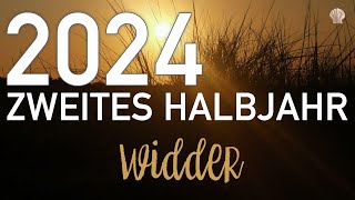 WIDDER ♈️ quotDU FINDEST DEINE BESTIMMUNGquot  zweites Halbjahr 2024  Tarot Kartenlegung Zeitlinie [upl. by Reinar]