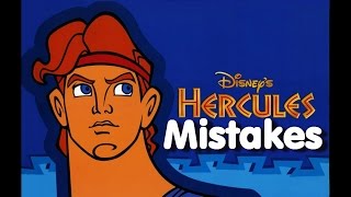 Disney Hercules Movie  MOVIE MISTAKES Fails Movie Clips and MOVIE MISTAKES [upl. by Assela]