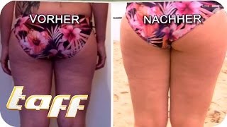 NIE WIEDER CELLULITE – Der ultimative Test  taff  ProSieben [upl. by Gnof41]