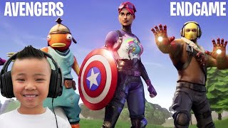 NEW Fortnite Avengers Endgame Mode Gameplay With CKN Gaming [upl. by Lashondra]