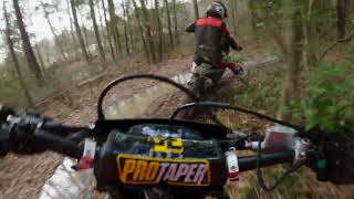 A muddy trail ride at Rio Bravo MX on the Orion RXB 250 [upl. by Akcired225]