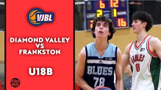 Diamond Valley v Frankston  VJBL  U18B  Full Highlights [upl. by Estes]