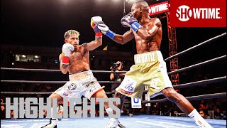 John Riel Casimero vs Guillermo Rigondeaux Highlights  SHOWTIME CHAMPIONSHIP BOXING [upl. by Kort]