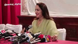 Hema Malini Interview in Kota Dashahra Mela festival fare Hema actress malini [upl. by Rap]