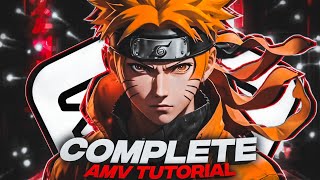 Complete Amv Editing Tutorial  Capcut Tutorial [upl. by Adliwa367]