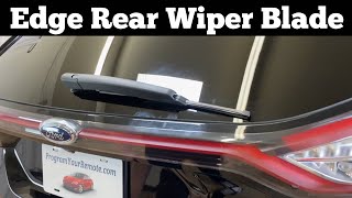 FORD EDGE REAR WINDOW WIPER FUSE LOCATION REPLACEMENT REAR WIPER NOT WORKING FIX [upl. by Averir]