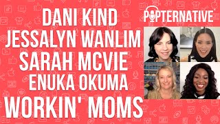 Workin Moms Season 7 Exclusive Interview Dani Kind Jessalyn Wanlim Enuka Okuma and Sarah McVie [upl. by Mindy]