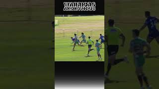 TOBY CROSBY TRY  Warriors v Rabbitohs  Jersey Flegg Rd 23 [upl. by Nelhsa]