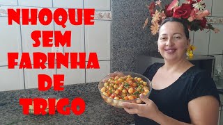 COMO FAZER NHOQUE DE BATATA SEM FARINHA DE TRIGO [upl. by Neirod]