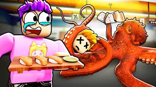 Can We Beat ROBLOX SCARY SUSHI SECRET ENDING [upl. by Barnaby786]