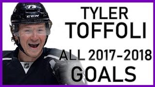 Tyler Toffoli ALL GOALS From the 201718 Season [upl. by Hagi119]