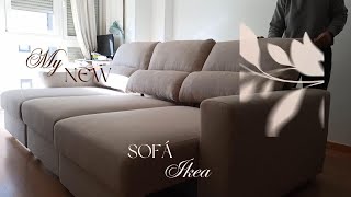 Hoy montamos el sofá de IKEA  Modelo Eskilstuna super cómodo y con estilo [upl. by Clymer650]