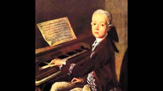 W A Mozart  KV 8  Sonata for keyboard amp violin in B flat major [upl. by Epul299]