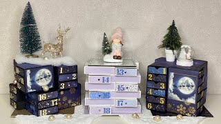 Rotating Advent Calendar Box  Tutorial [upl. by Quartana780]