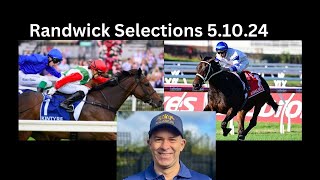 Selections Randwick 5 10 24 [upl. by Ogait]